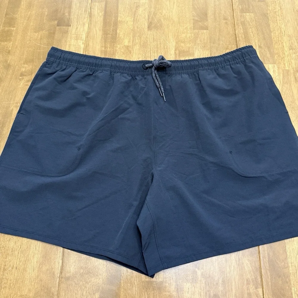 NWT allbirds Natural Run Shorts men's XXL black merino wool active nylon hike